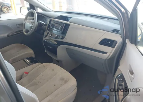 2012 Toyota Sienna Le V6 8 Passenger из США, поврежденный, VIN 5TDKK3DC6CS247694